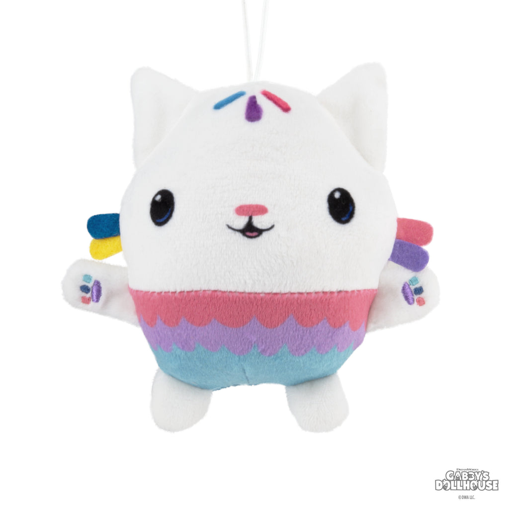 Hallmark Christmas Ornament (Gabby's Dollhouse Cakey Cat, Fabric), 1 Count