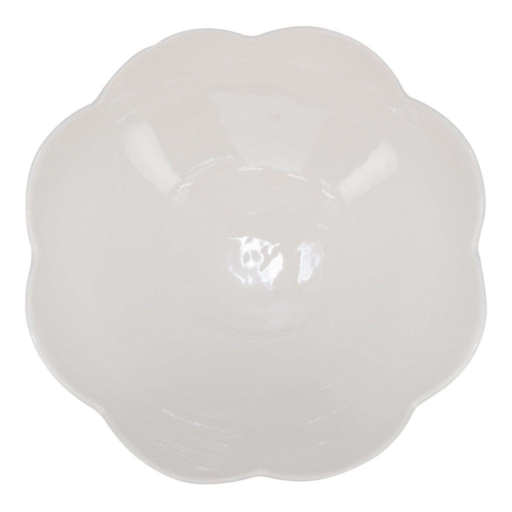 My Texas House Footed Bowl, 10 inches, White, Christmas