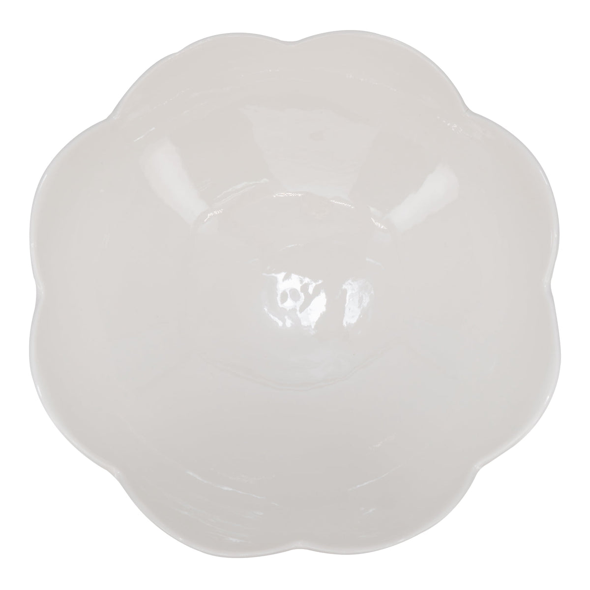 My Texas House Footed Bowl, 10 inches, White, Christmas