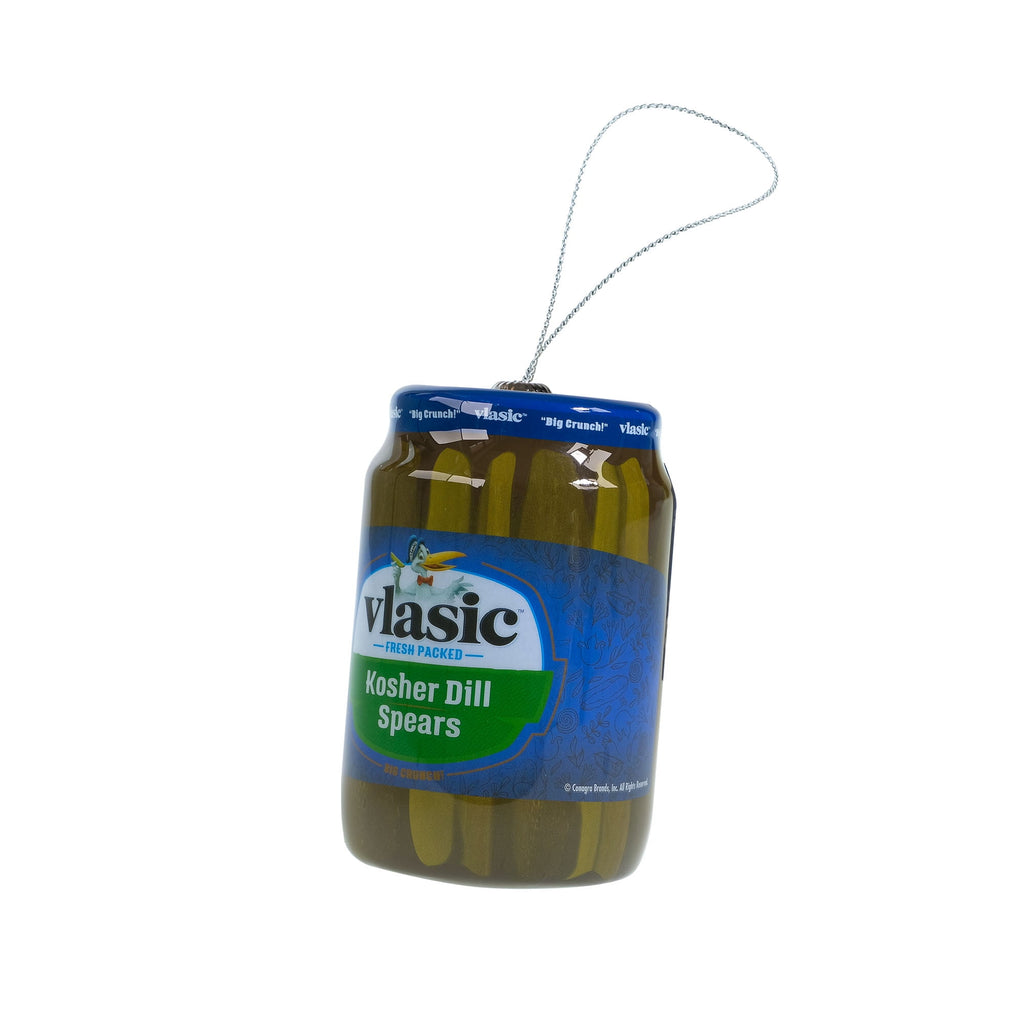 Vlasic Pickles Christmas Tree Ornament - Limited Edition Collectible, Set of 1