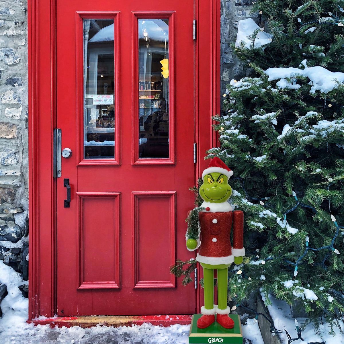 Dr. Seuss Grinch Christmas Nutcracker 24 inch Holiday Figure
