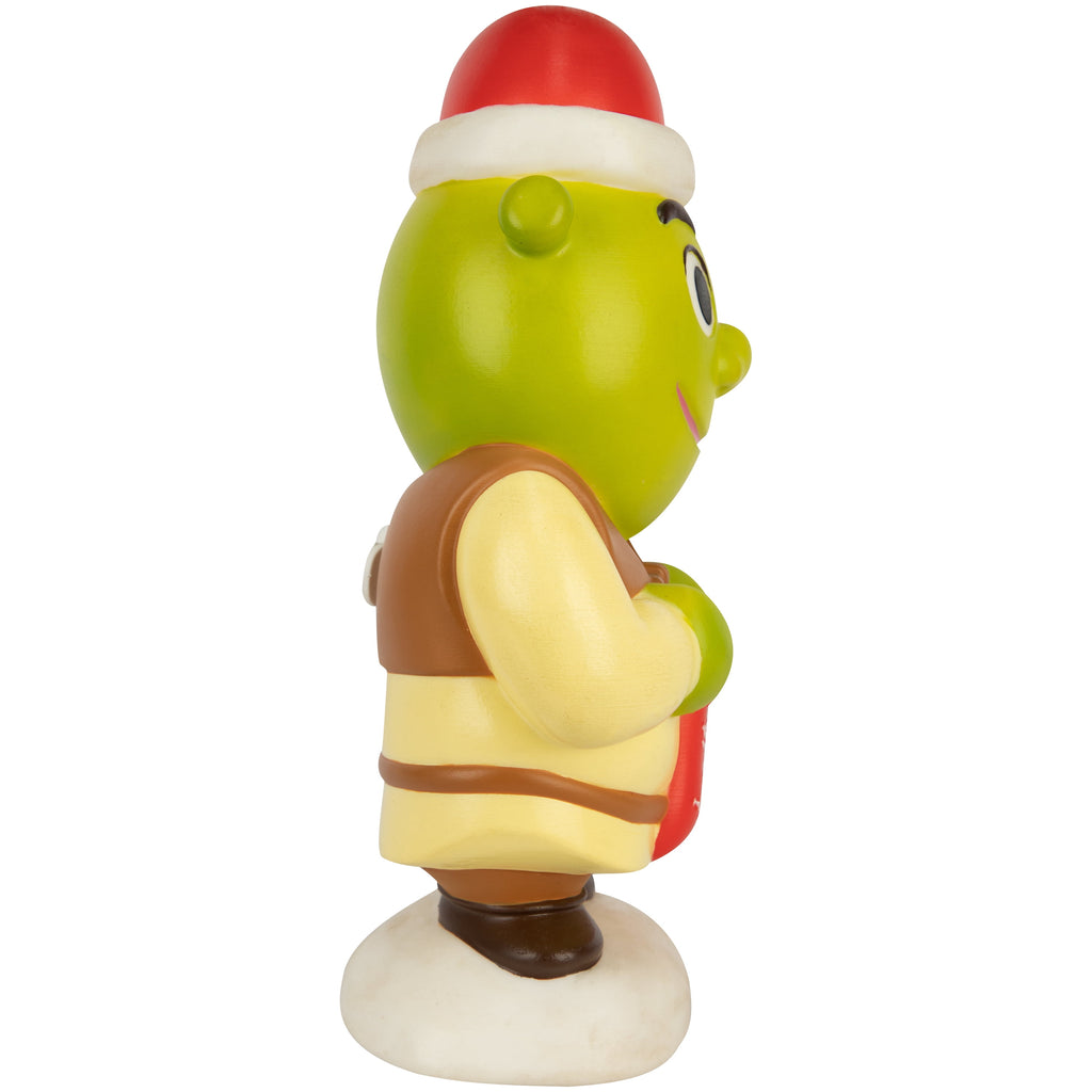 Christmas Lighted Outdoor Decor for Garden & Patio Blow Mold Shrek with Stocking Universal 12 in