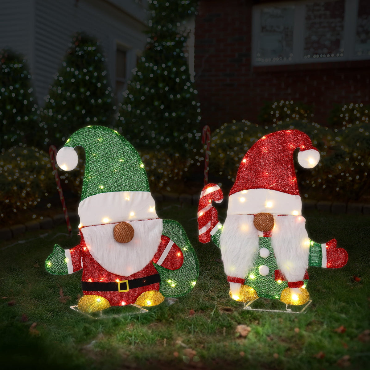 Ktaxon Penguin Christmas Lighted Outdoor Decoration for Holiday Lawn Garden Party
