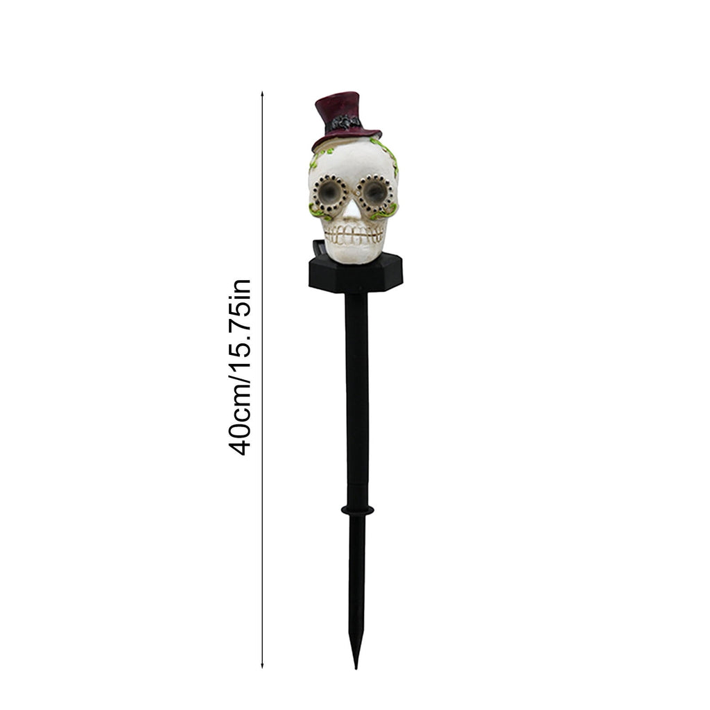 Stijggn Halloween Pumpkin Stake Solar Garden Lights, Waterproof Multi Branch Little Pumpkin Lantern Garden Stake Lights Outdoor Walkway Yard Garden Decoration