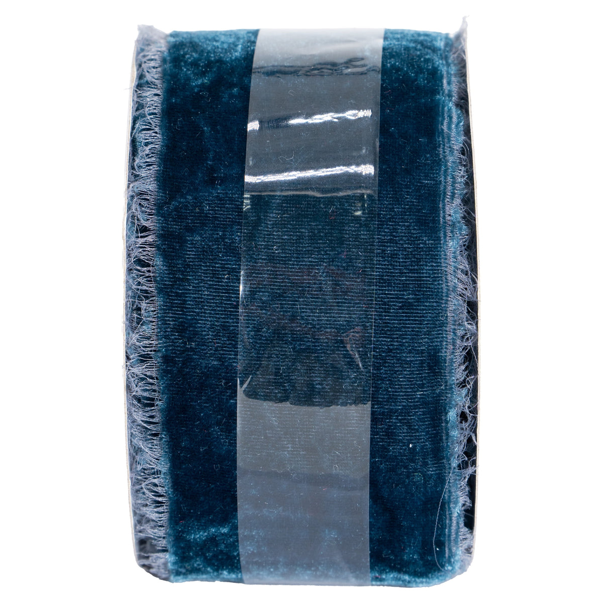 My Texas House Blue Velvet Christmas Ribbon, 2.5" x 12'