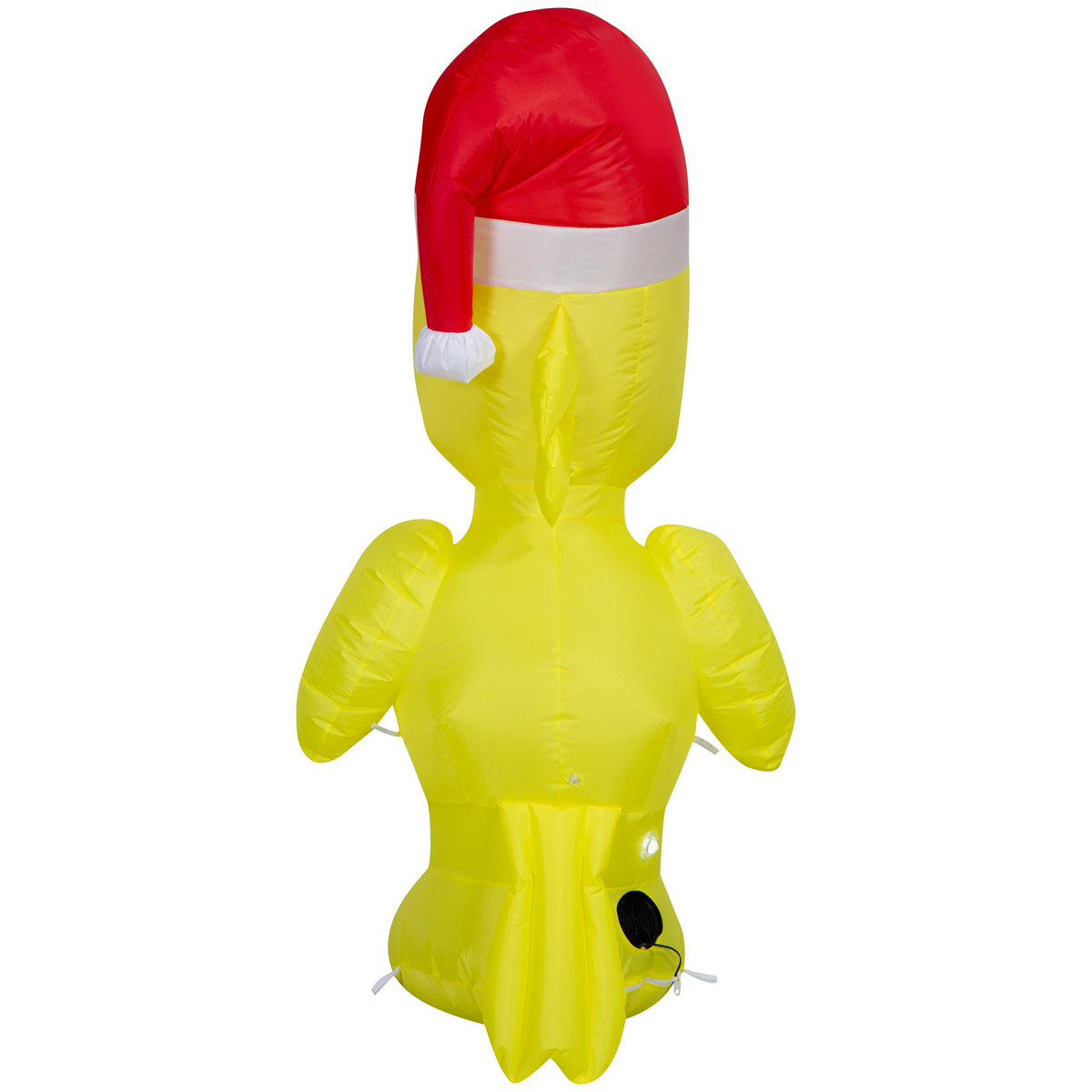 Airblown Christmas Yard Inflatable Light Woodstock in Santa Hat Peanuts, 4.5 ft
