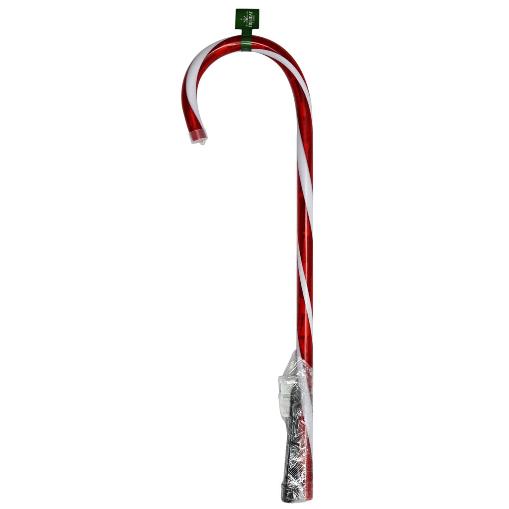 Light-Up Candy Cane Outdoor Christmas Yard Stake, Red and White, 26", by Holiday Time