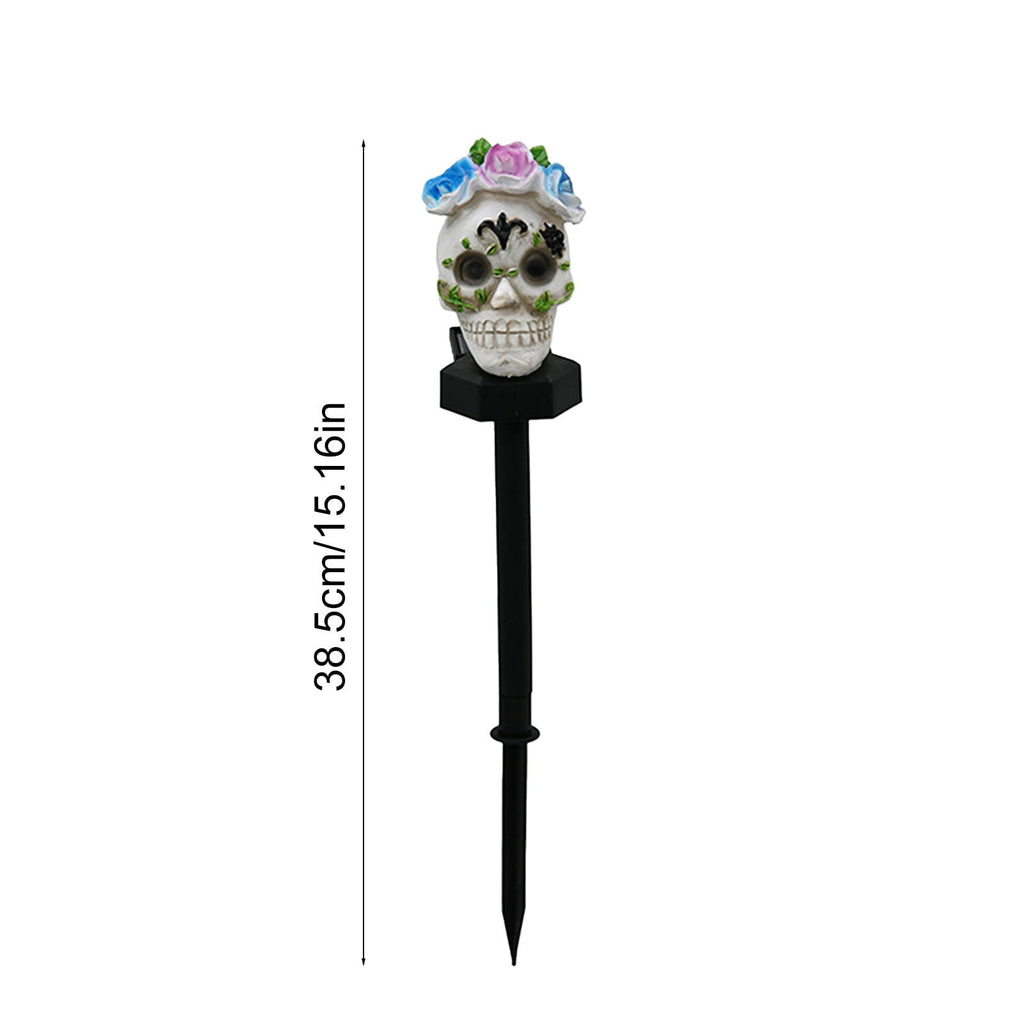 Stijggn Halloween Pumpkin Stake Solar Garden Lights, Waterproof Multi Branch Little Pumpkin Lantern Garden Stake Lights Outdoor Walkway Yard Garden Decoration
