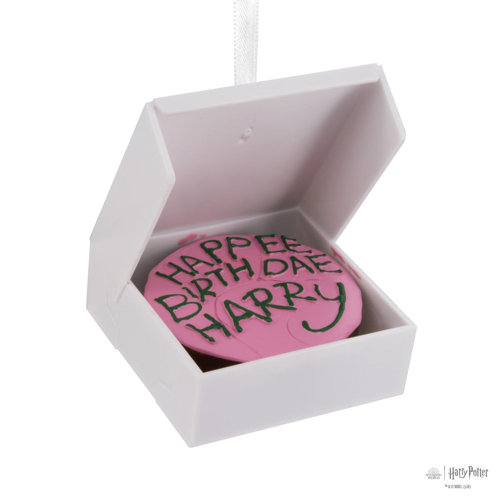 Hallmark Christmas Ornament (Harry Potter Birthday Cake), 1 Count