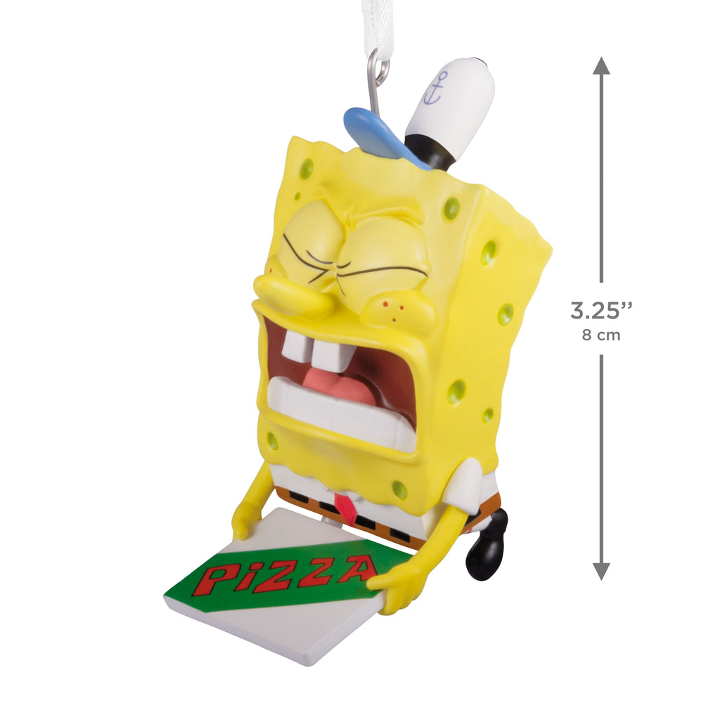 Hallmark Christmas Ornament (SpongeBob SquarePants Pizza Delivery), 1 Count