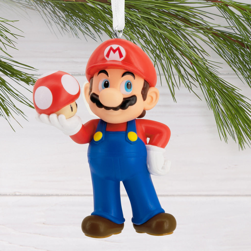 Hallmark Christmas Ornament (Nintendo Super Mario Super Mushroom), 1 Count