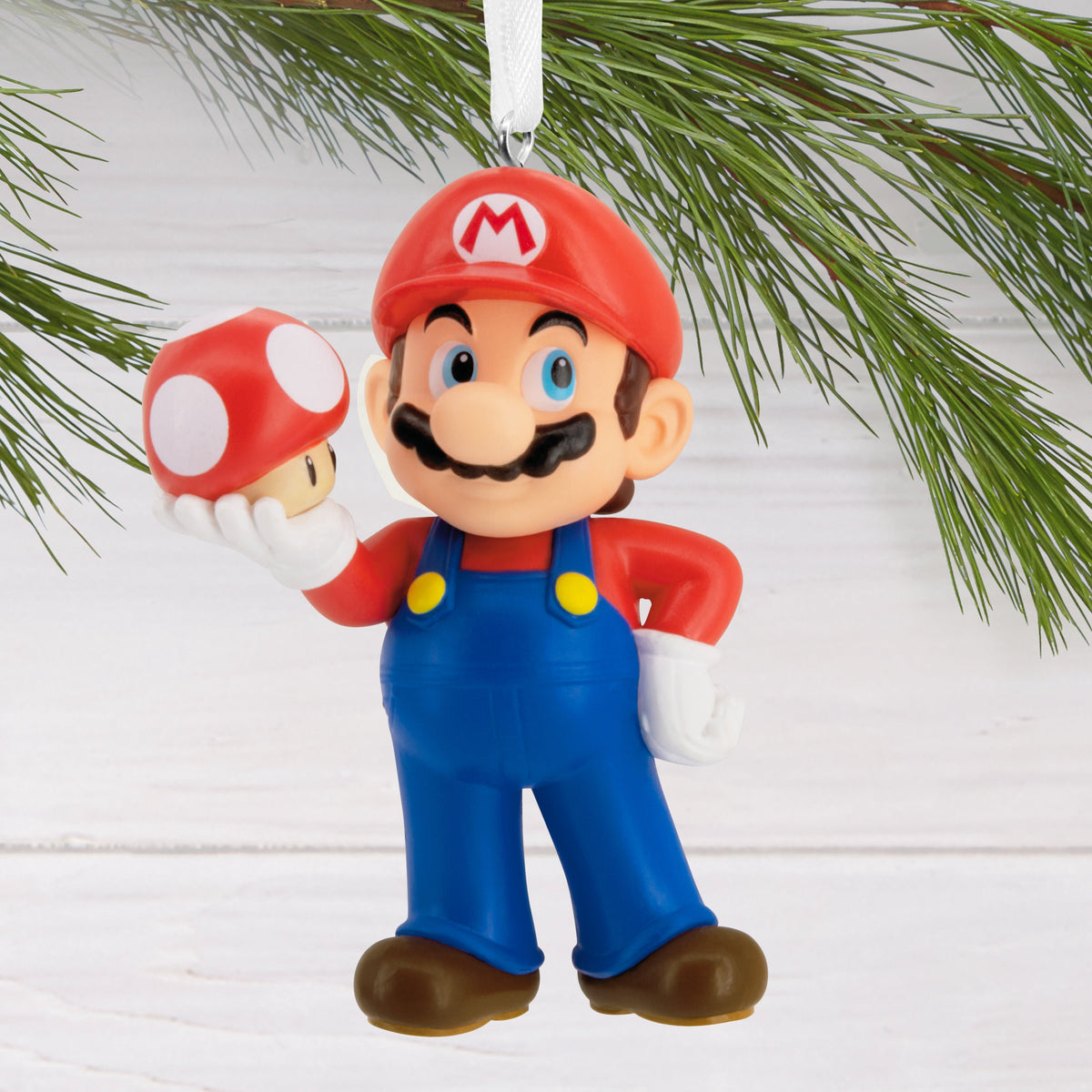 Hallmark Christmas Ornament (Nintendo Super Mario Super Mushroom), 1 Count