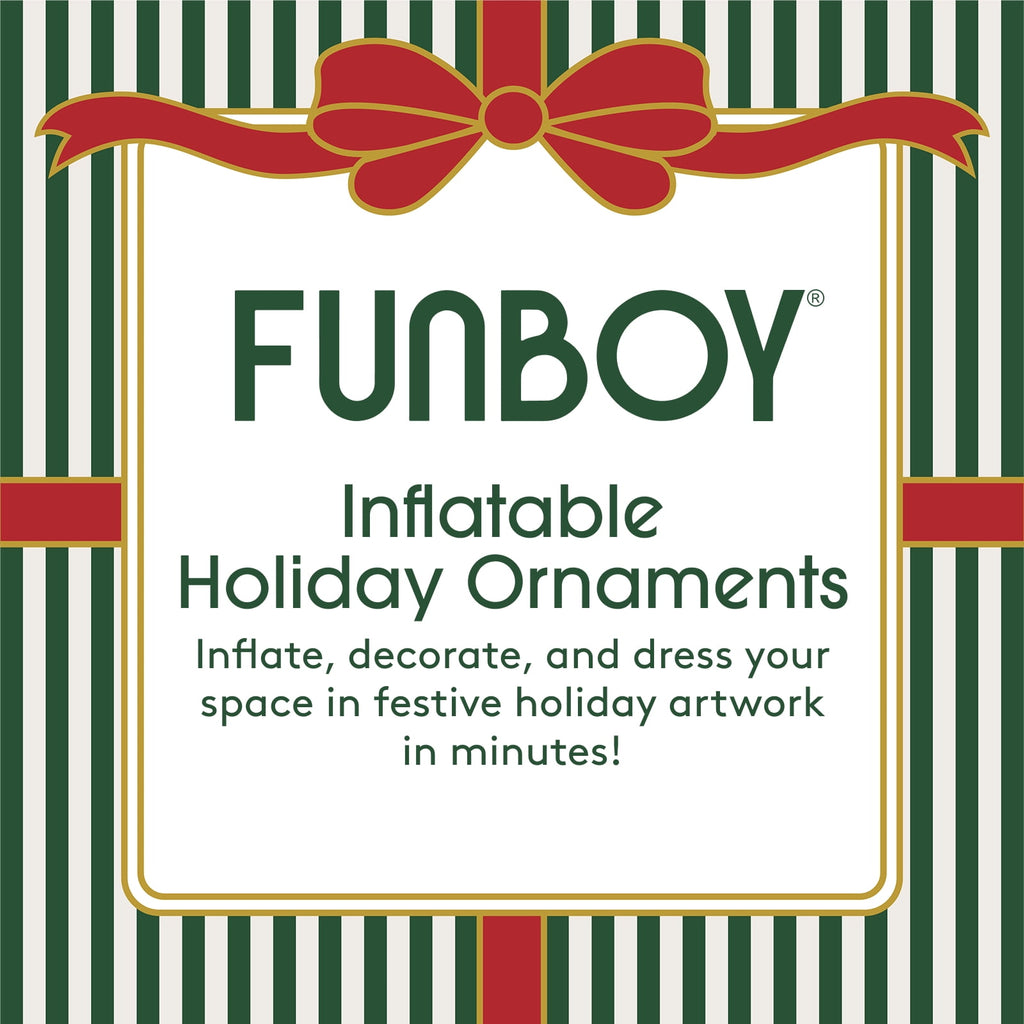 FUNBOY Inflatable Holiday Ornaments – 3-Pack