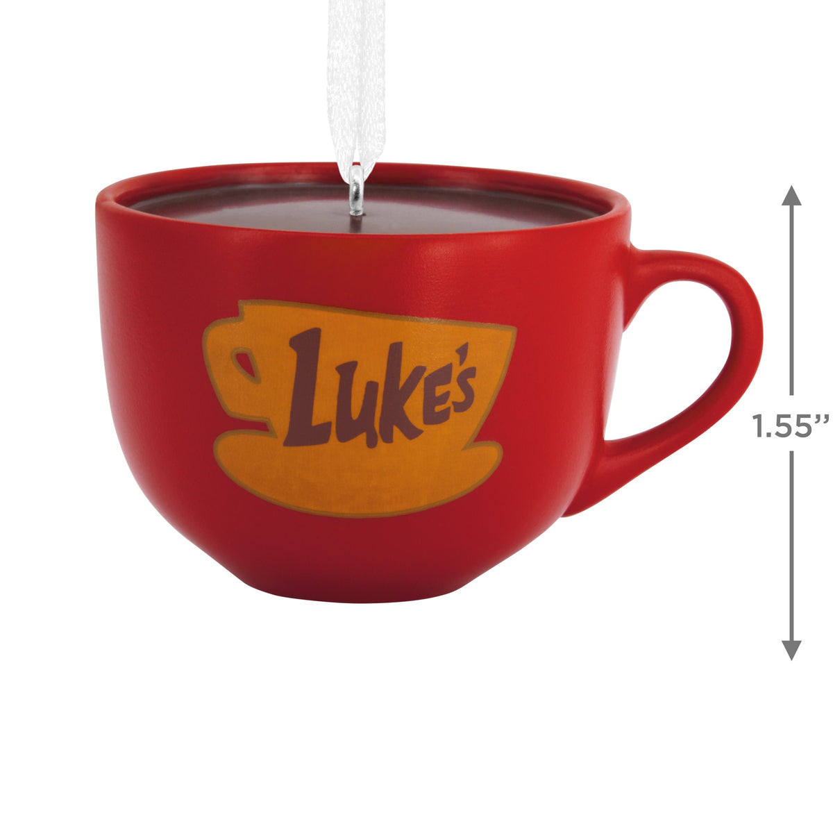 Hallmark Gilmore Girls Luke's Coffee Mug Christmas Ornament, 1 Count