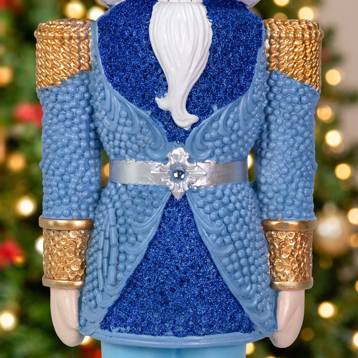 Sunnydaze Pink Polyresin Kenneth the Princely Nutcracker Christmas Statue, 37"