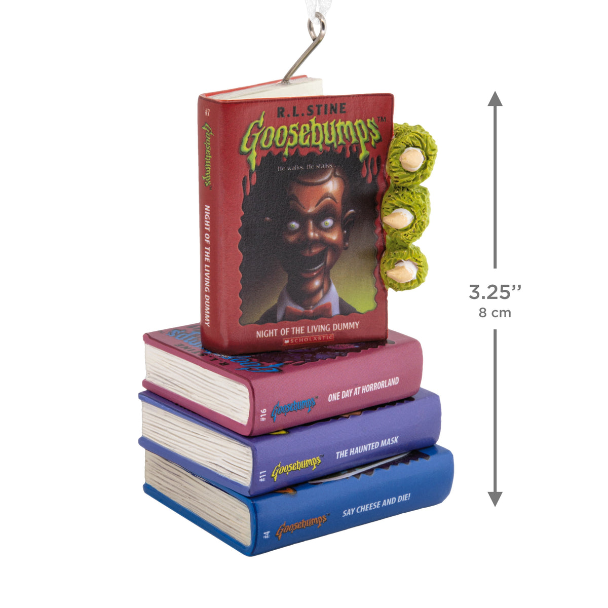 Hallmark Christmas Ornament (Goosebumps Books), 1 Count