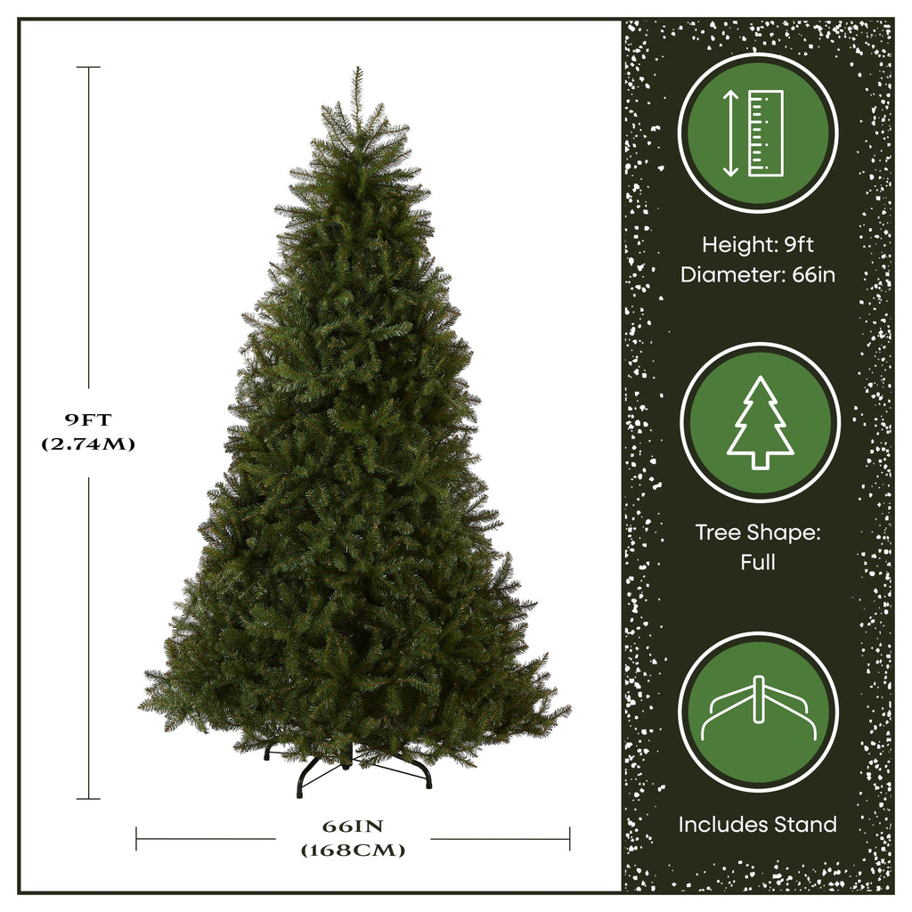National Tree Company 14 ft. Dunhill Fir® Hinged Tree