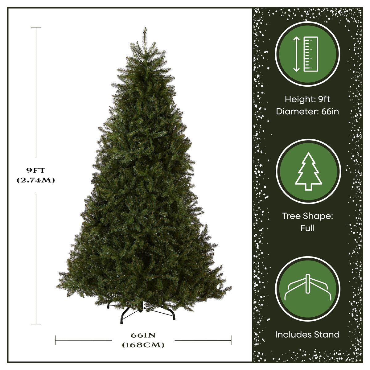 National Tree Company 14 ft. Dunhill Fir® Hinged Tree