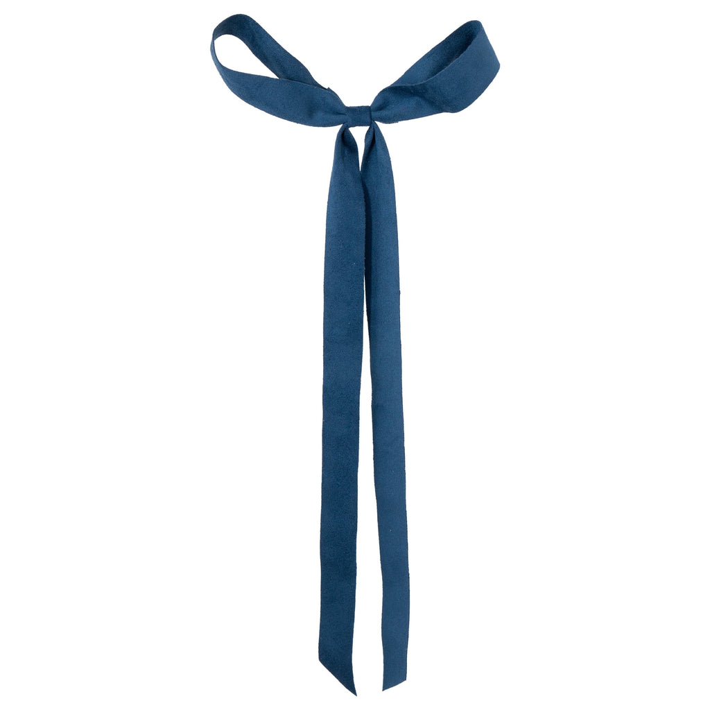 My Texas House Blue Decorative Christmas Bows, 17", 3 Count