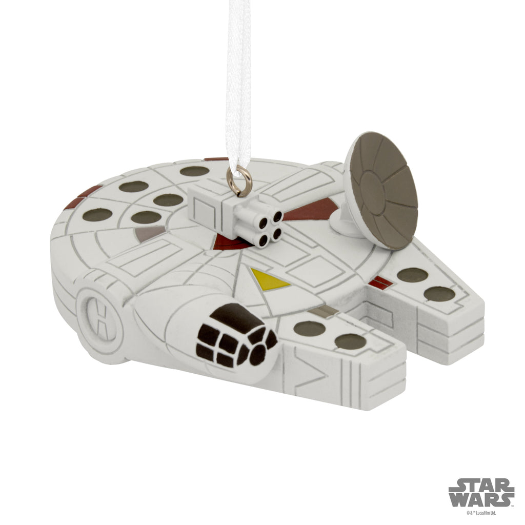 Hallmark Christmas Ornament (Star Wars Millennium Falcon), 1 Count