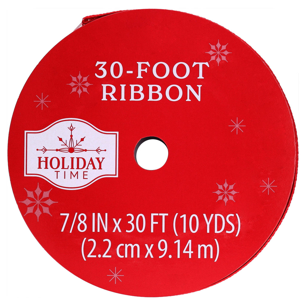 Red and White Ric Rac Christmas Ribbon, 7/8" x 30', by Holiday Time