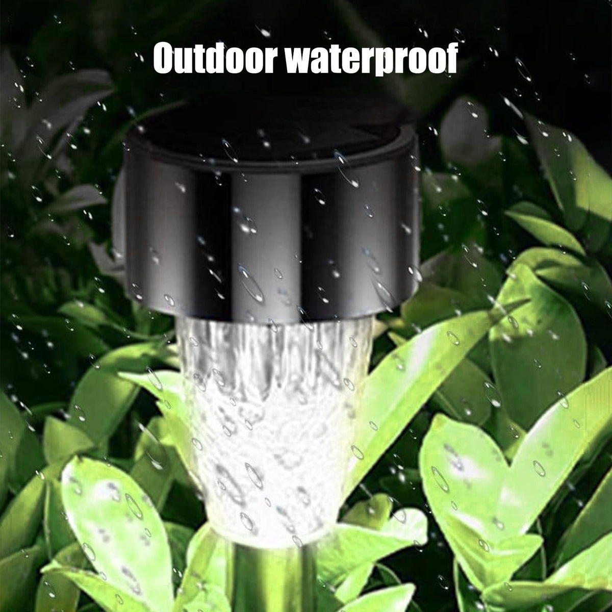 Ovzne Solar Lights for Outside Pathway 8 Pack, Super Bright Over 12 Hours Solar Walkway Driveway Lights, Waterproof Outdoor Solar Lights for Yard Garden Path Patio (10PCs:Cool White)