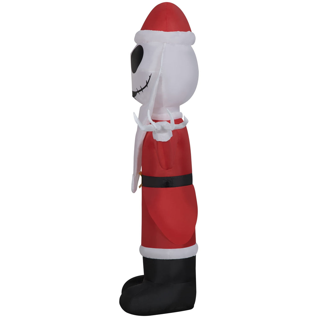 Gemmy Industries 130681 48 in. Christmas Inflatable Jack Skellington As Sandy Claws - Multi Color