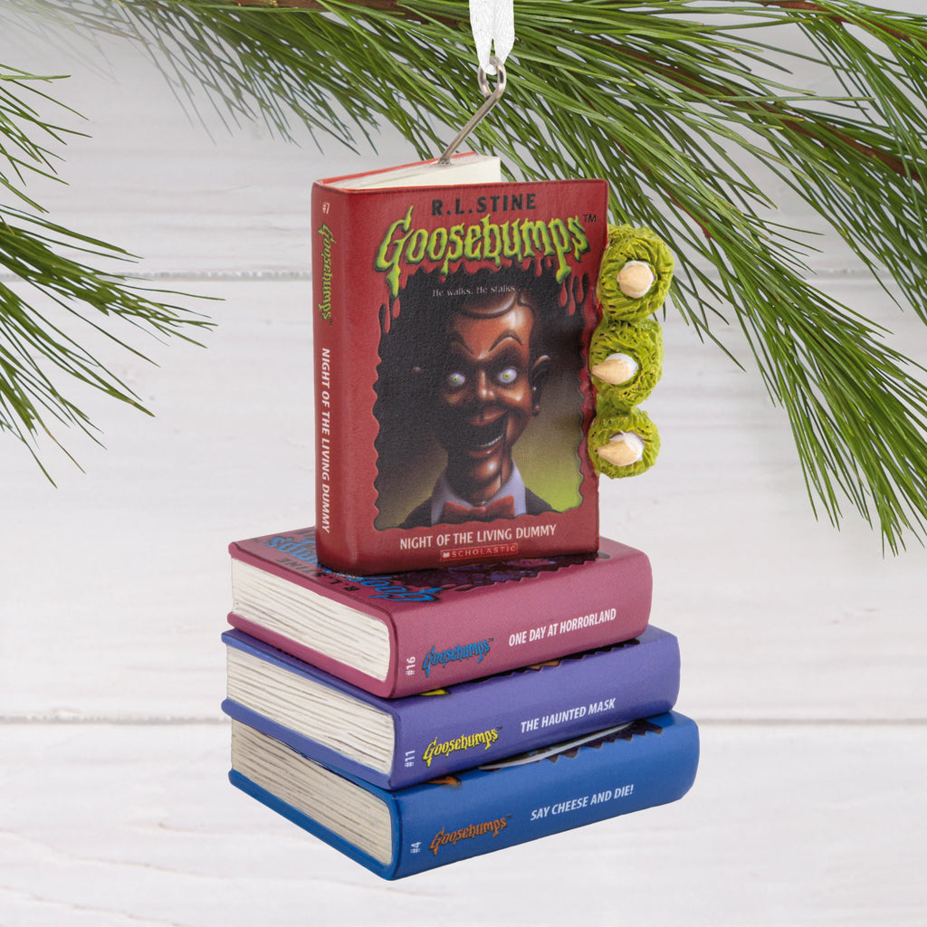 Hallmark Christmas Ornament (Goosebumps Books), 1 Count