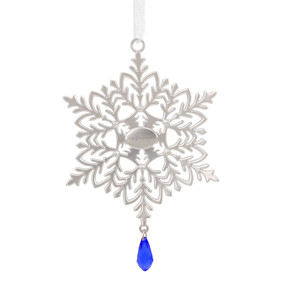 Hallmark Christmas Ornament (Snowflake 2026, Metal), 1 Count