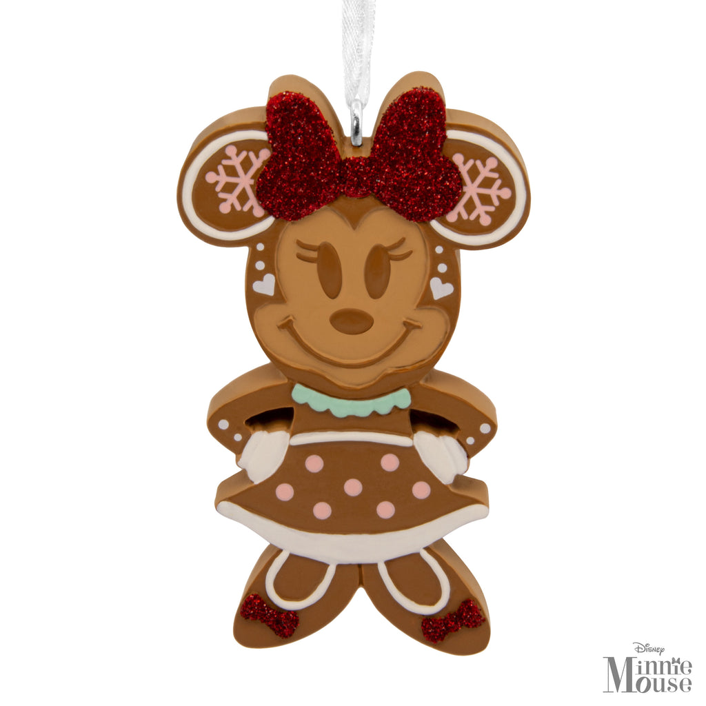 Hallmark Christmas Ornament (Disney Minnie Mouse Gingerbrd Cookie), 1 Count