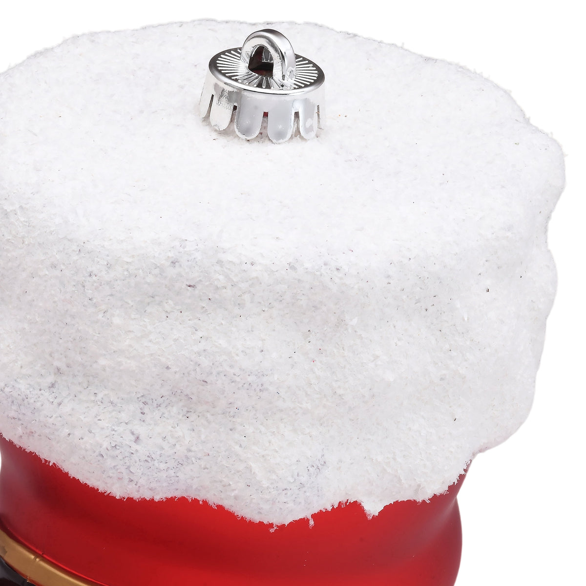 2-Count Red and White Jumbo Tinsel Candy Cane Shatterproof Christmas Ornaments, 14", by Holiday Time