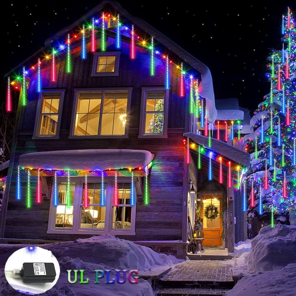 Outdoor Christmas Lights, Outdoor Halloween Lights, Led Meteor Shower Lights, Suitable For Christmas, Weddings, Parties, Festivals, Gardens, Tree Decorations