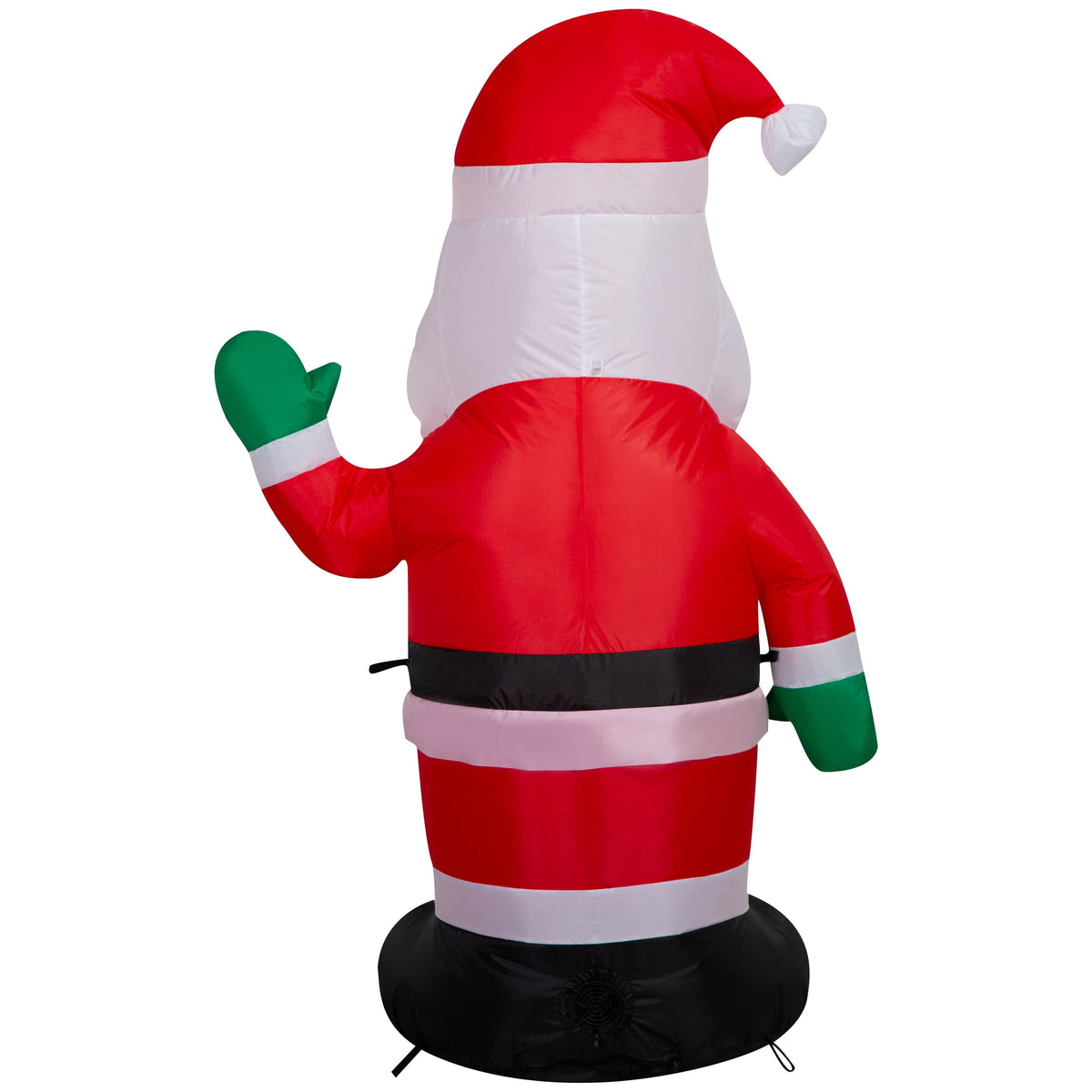 Multicolor Santa Christmas Airblown Yard Inflatable, 4', by Holiday Time