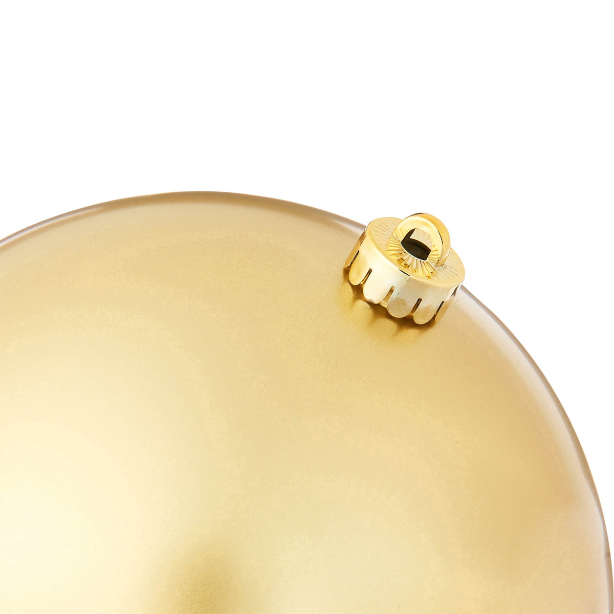 2-Count Bronze Jumbo Ball Shatterproof Christmas Ornaments, 8.5", by Holiday Time
