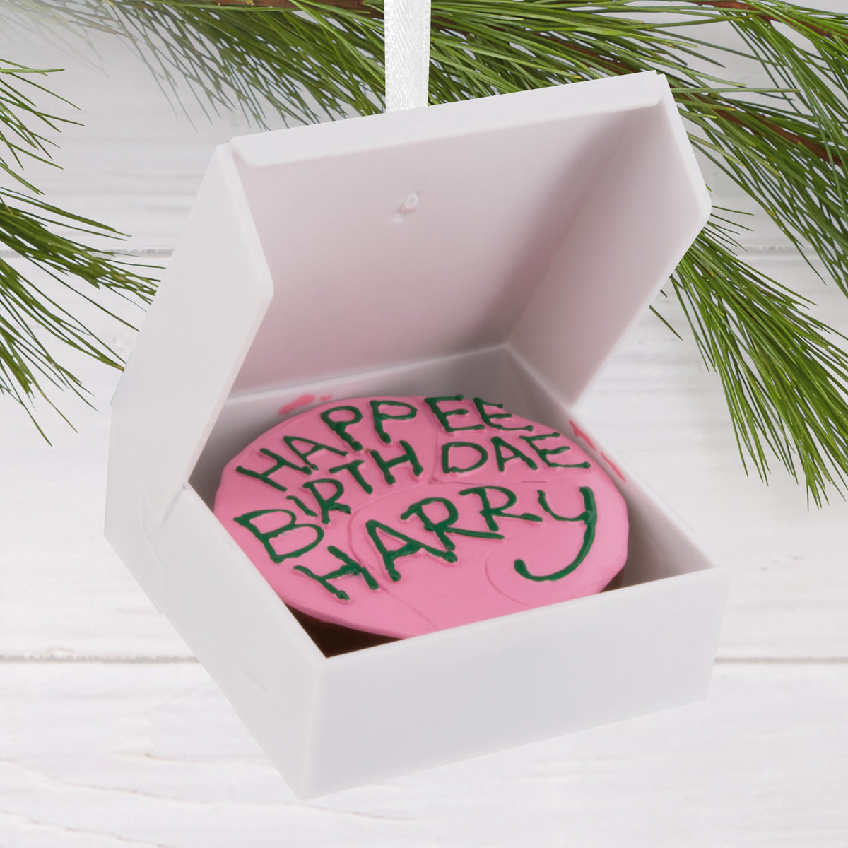 Hallmark Christmas Ornament (Harry Potter Birthday Cake), 1 Count