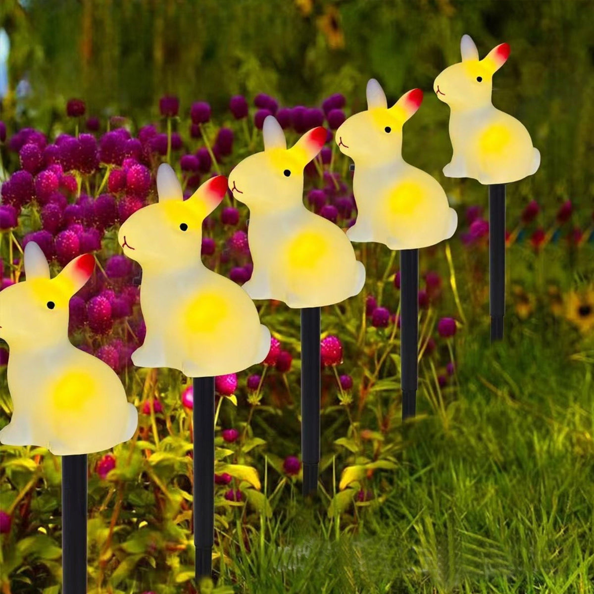 XGFHYJEH Easter Decoration, Solar Easter Lights, Pastel Easter Egg Lights, Easter Decorations Outdoors, Easter Yard Decor, Outdoor Easter Decor