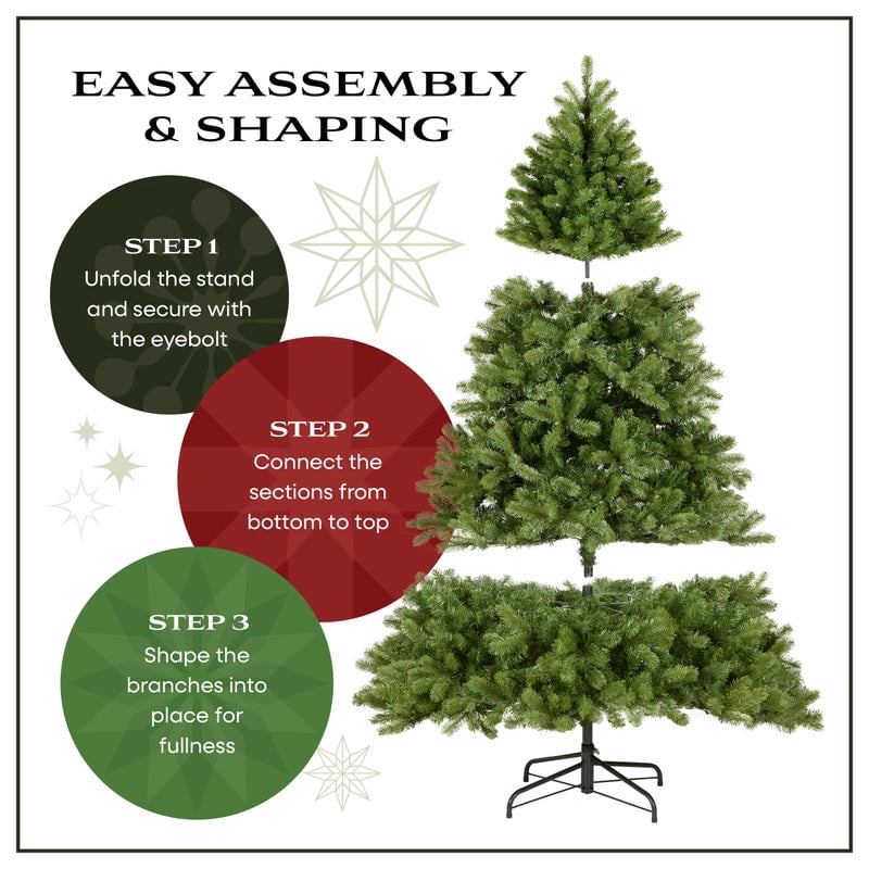 National Tree Company 14 ft. Dunhill Fir® Hinged Tree