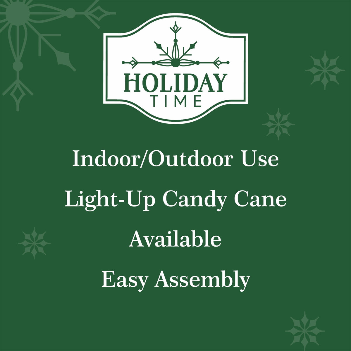 Light-Up Candy Cane Outdoor Christmas Yard Stake, Red and White, 26", by Holiday Time