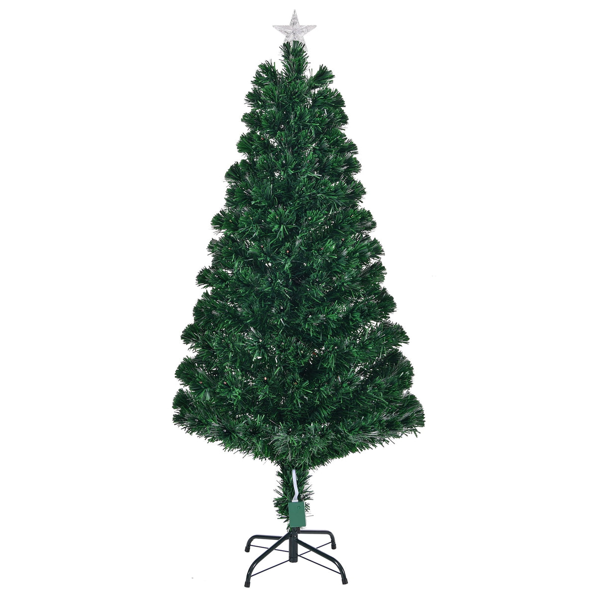 Ktaxon Black Christmas Tree 6ft Artificial Xmas Tree with 250 LEDs,Indoor Holidays Decoration,8 Modes