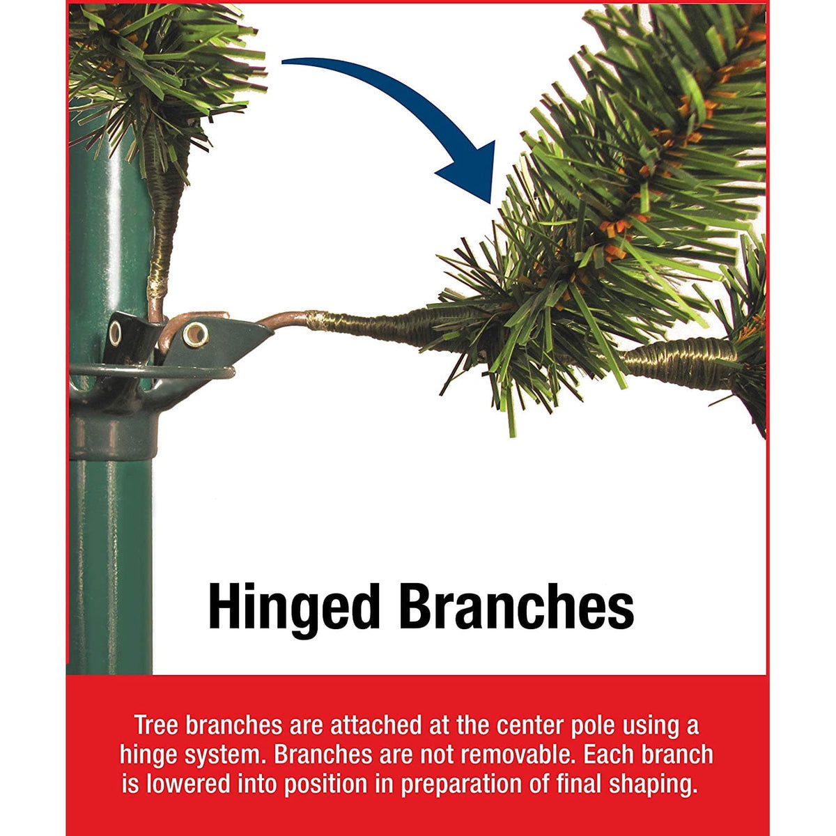 National Tree Company 14 ft. Dunhill Fir® Hinged Tree