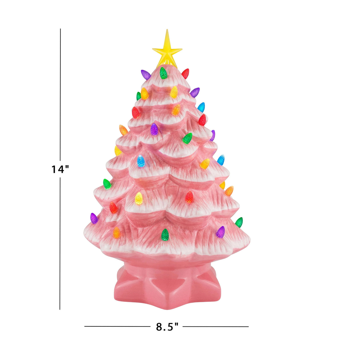 Mr. Christmas 24 in. Nostalgic Ceramic Tree - Green