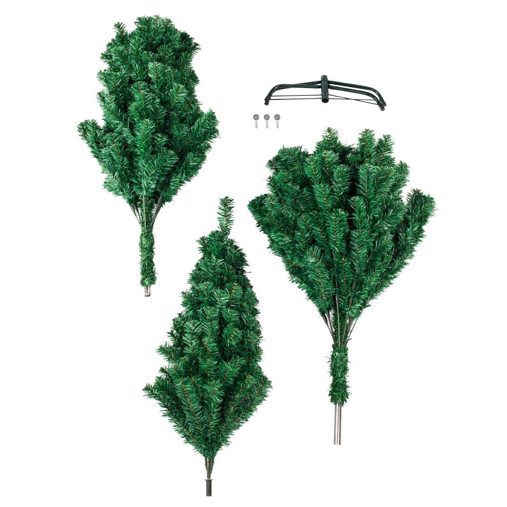 Ktaxon 7ft Artificial Full Christmas Tree with 1200 Tips, Holiday Xmas Tree for Home Party Decoration, Includes Stand