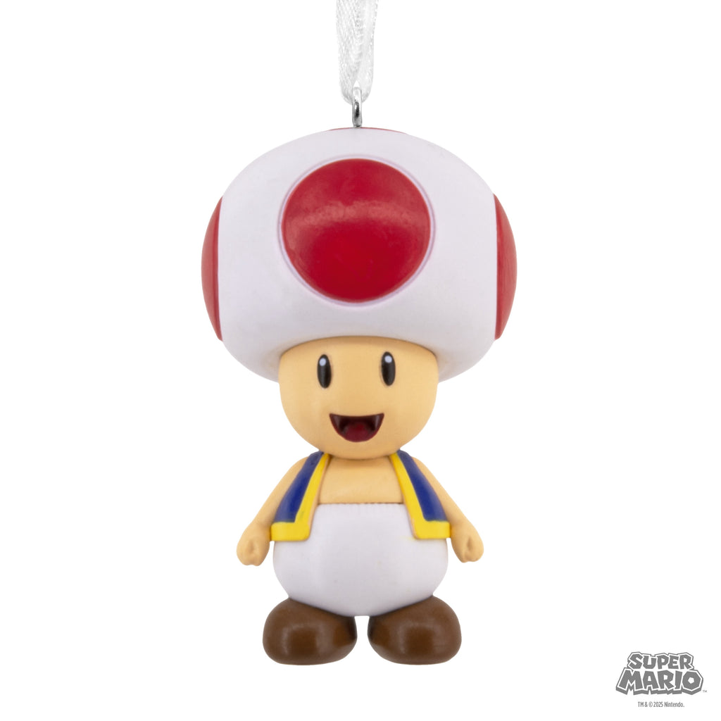 Hallmark Christmas Ornament (Nintendo Super Mario Toad), 1 Count, 1 Count