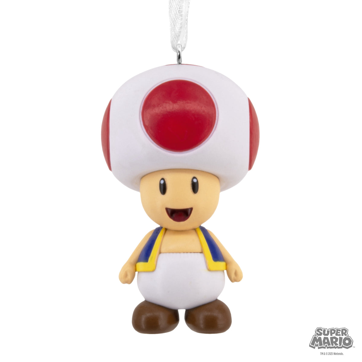Hallmark Christmas Ornament (Nintendo Super Mario Toad), 1 Count, 1 Count