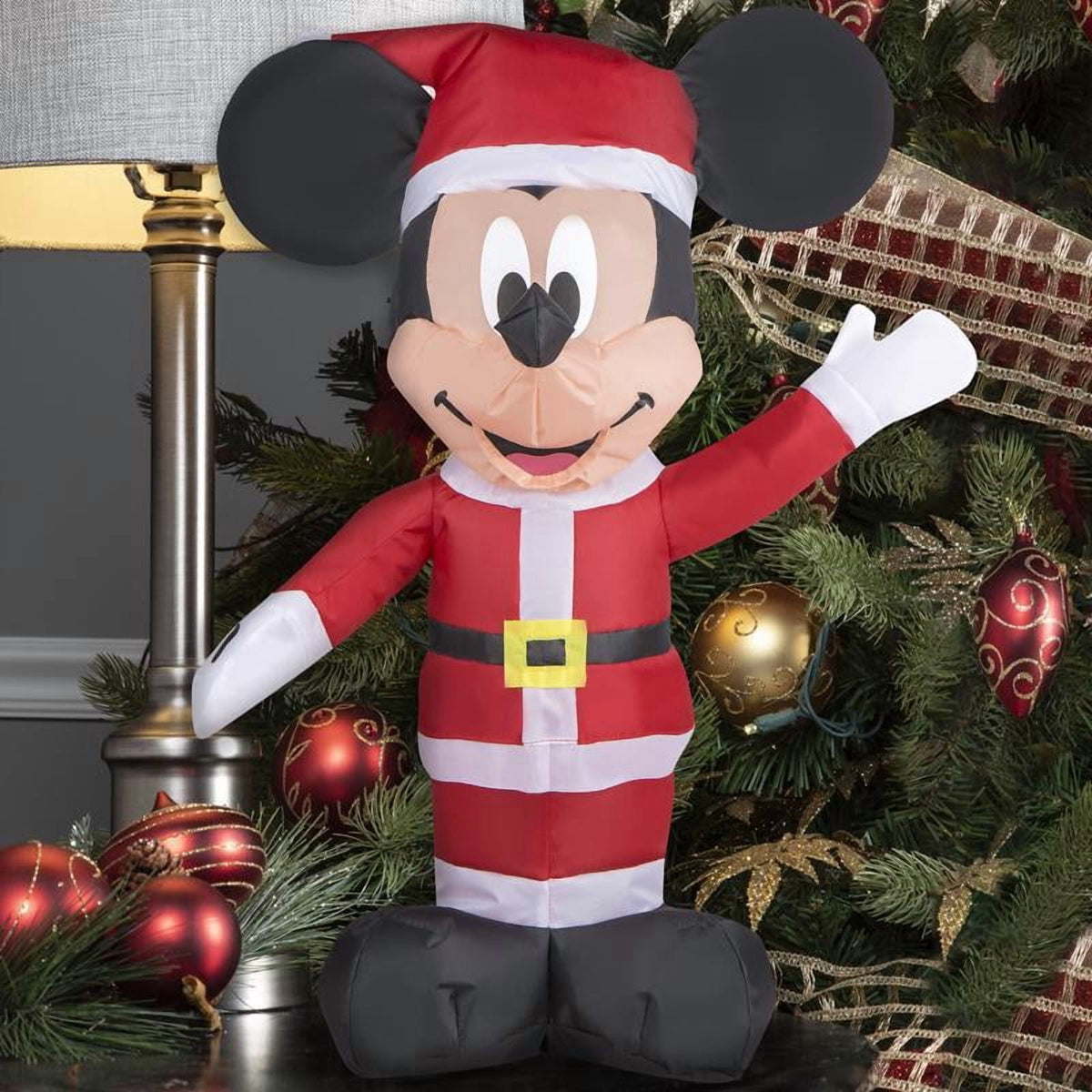 Disney Magic Holiday Mickey Mouse Airdorable 20-inch Inflatable Indoor Use