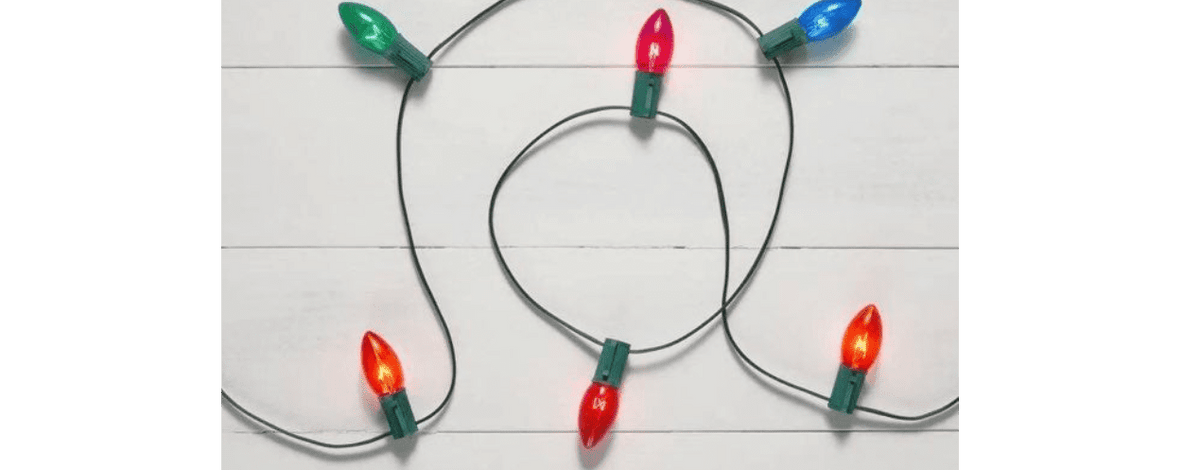 Home Accents Holiday 25L Multi Christmas String Lights