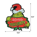 Dr. Seuss The Grinch Christmas Door Sticker Set – Holiday Wall & Door Decoration