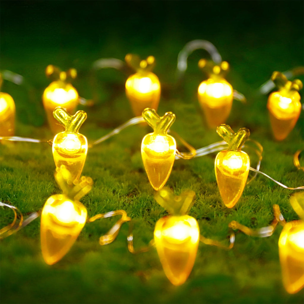 XGFHYJEH Easter Light Bunny String Lights Battery Operated 3M 30LED Fairy String Lights for Easter Decor Indoor Bedroom Patio Spring Theme Party Decor