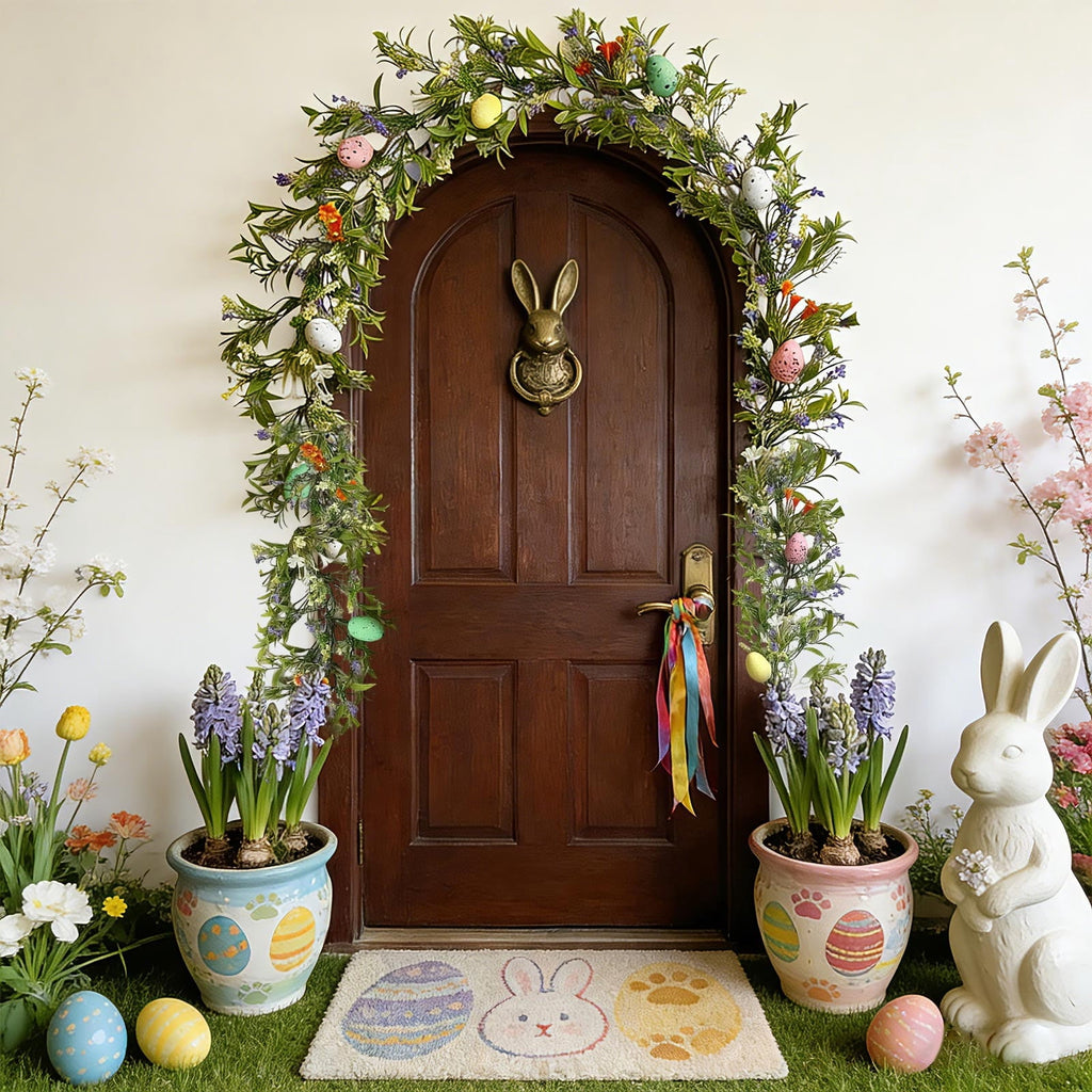 XGFHYJEH Easter Lighted Window Decorations, Easter Egg Lights, Easter Lights, Egg String Lights, Easter Decorations Indoors, Easter Hanging Decoration