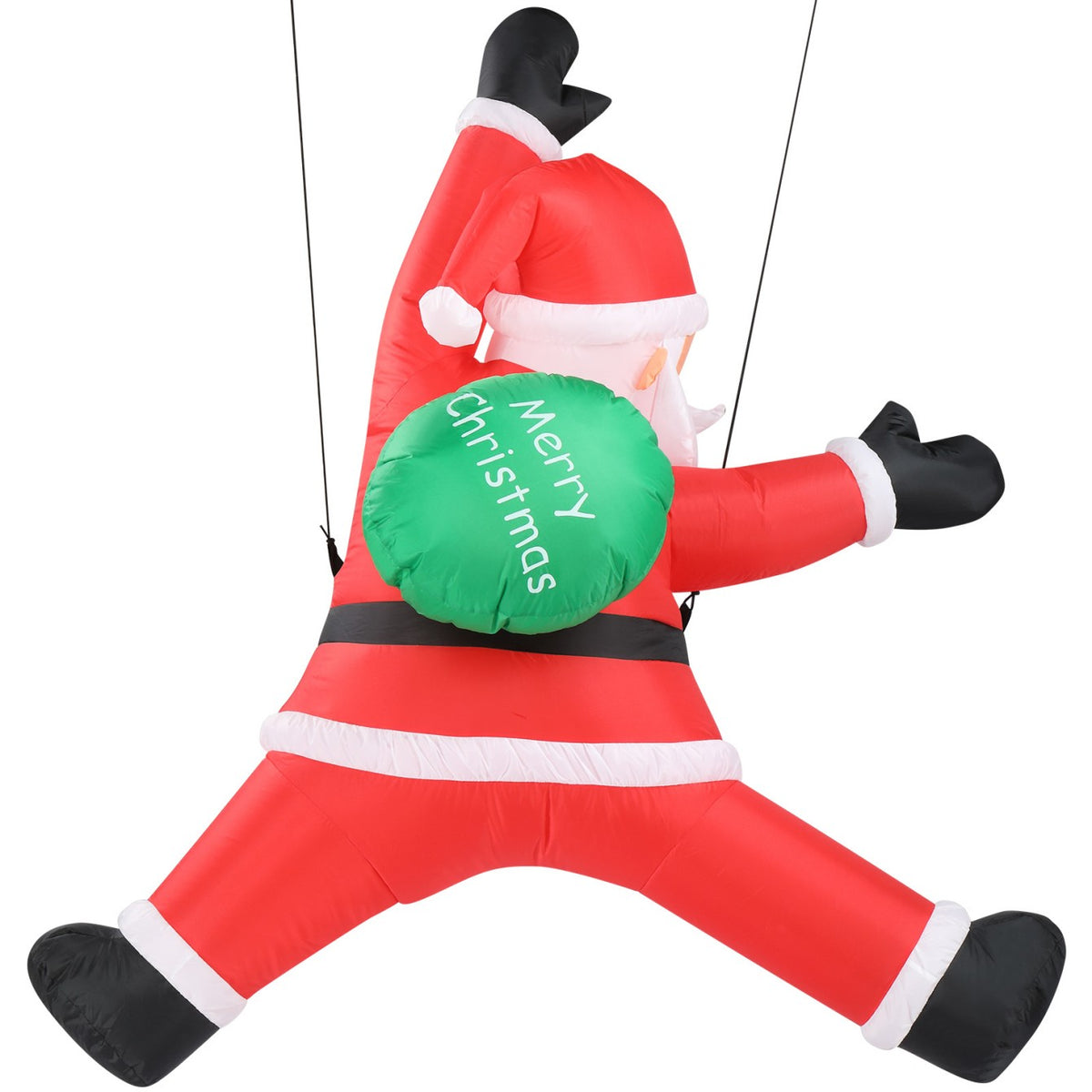 Tcbosik 12 FT Giant Christmas Inflatables Snowman Outdoor Yard Decorations, Blow up Snow Man with Black Hat, Built-in LED Light, Winter Outside Decor for Holiday Party Patio Garden Lawn